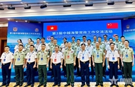 Vietnamese, Chinese coast guard forces hold second Party and Political Work Exchange Program